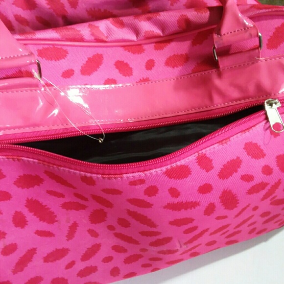 Bags Airport Regulation Rolling Travel Bag Pink Print Poshmark